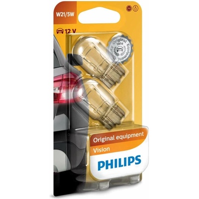 Philips Original Vision W21/5W 5W 2x (12066B2)