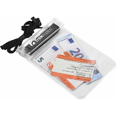 Trekmates Soft Feel Neck Pouch clear/clear