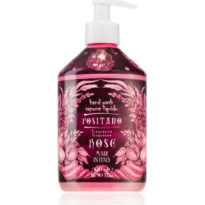 Le Maioliche Positano Rosa Damascena tekuté mýdlo na ruce 500 ml