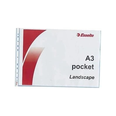 Esselte Case Esselte Landscape Pocket Horizontal Transparent A3 polypropylene 10Units