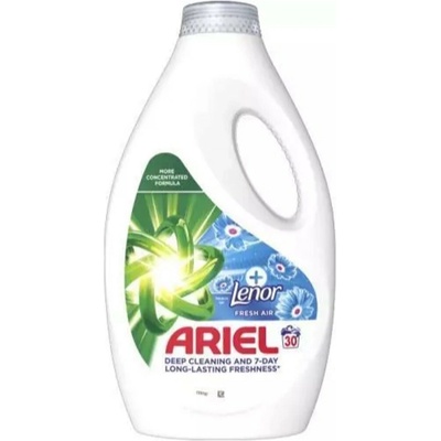 Ariel Plus gél Fresh Air 1,35 l 30 PD