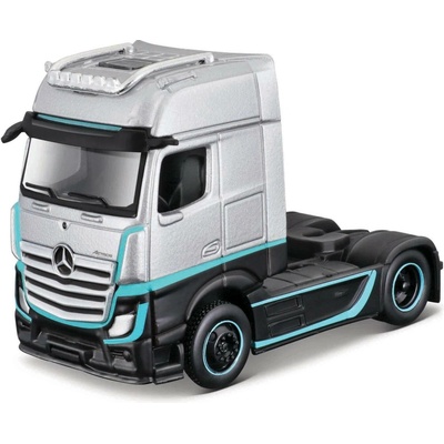 Maisto Custom Rigs-Mercedes-Benz Actros 1851 stříbrno-černý 1:64