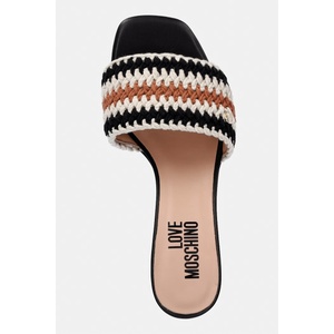 Love Moschino чехли обувки с нисък ток дамски (JA28225G0OJQA00A)