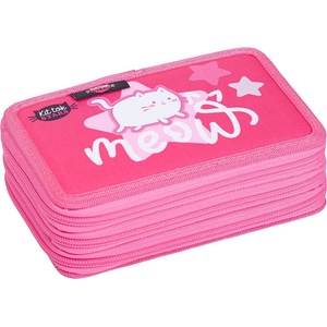 Lizzy Card Ученически несесер Lizzy Card KitTok Stars Purrfect - 3 ципа (7210044001)