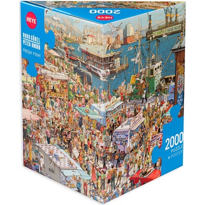 Heye Пъзел Heye от 2000 части - Пристанището (30025)