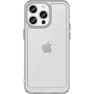 HQWear Кейс с гъвкава рамка HQWear Outer Space за iPhone 15 Pro, прозрачен (9145576279687)