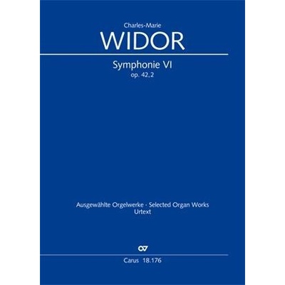Symphonie VI Op. 422 noty pre organ
