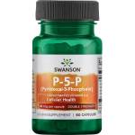 Swanson P-5-P, 40 mg, 60 капсули, Swanson (SWU1027)