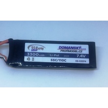 KS-Racing Energy Profimodel Li-Po baterie 3300mAh / 7,4V / 55/110C