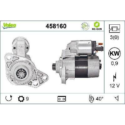 Startér VALEO 458160