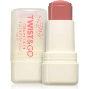 puroBIO Cosmetics Twist&Go кремообразен руж в стик цвят 03 Macaron 5 гр