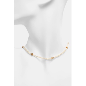 Tory Burch Колие Tory Burch Kira Pearl Necklace 171218.137 (171218.137)