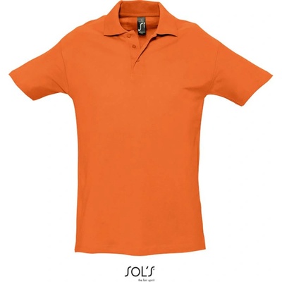 Sol´s Collection polokošile Spring II krátký rukáv COT-25136223501 oranžová