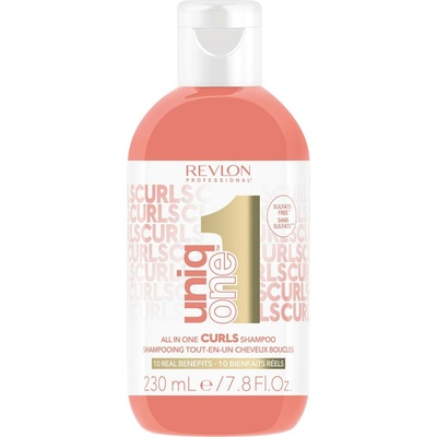 Revlon professional uniq one jemný šampon pro vlnité a kudrnaté vlasy 230 ml