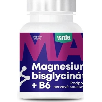 VIRDE Магнезий (бисглицинат) + витамин В6 90 капсули | Virde (RE_354185 (DSN350) VIRDE)