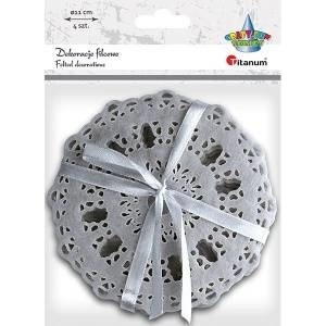 TITANUM Azur felt pads grey 4pcs