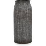 Bizzotto ДЕКОРАТИВНА ВАЗА papyrus 17, 7x40 Т СИВА (0501451)