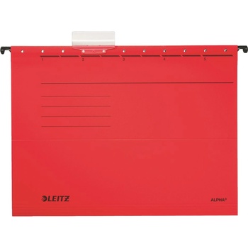 Leitz Папка LEITZ Alpha Standard A/4 картон червен 25 броя 19850125 (19850125)