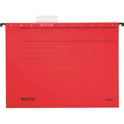 Leitz Папка LEITZ Alpha Standard A/4 картон червен 25 броя 19850125 (19850125)