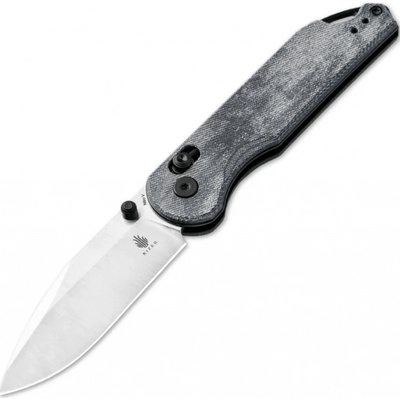 Kizer Assassin Carlos Elstner Nitro V Denim Micarta V3549A2