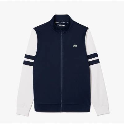 Lacoste Блуза Lacoste Zip-Up Stretch Interlock Tennis Sweatshirt - Navy-White