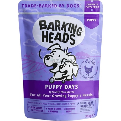 Barking Heads Dog Puppy Days 300 g
