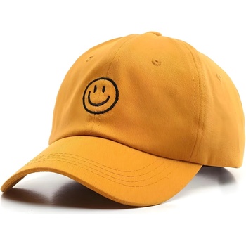 HARAHU Шапка с козирка Смайлик - Жълта kp22115 (22115)