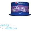 Verbatim DVD+R 8,5GB 8x, 50ks