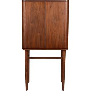 Dutchbone Кафяво шкафче от декор от орех с плъзгащи се врати 62x125x45 cm Morrison - Dutchbone (4100098)