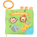 KikkaBoo Текстилна книжка с чесалка Kikkaboo - Friend Like You (31201010210)