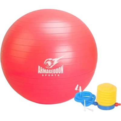 ARMAGEDDON Gymnastic Ball With a Pump 65 cm / Гимнастическа Топка с Помпа 65 см Розов