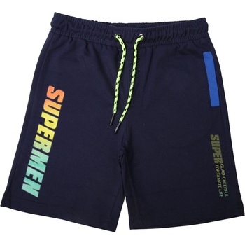 Wolf chlapecké šortky tm.šedý melír T2233B