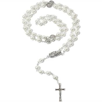 HARAHU Колие Броеница es-38826 - Бяла kp38826 (es-38826)