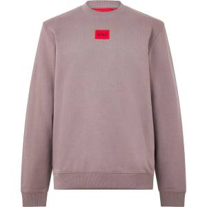 HUGO BOSS Риза с дълъг ръкав Hugo Mens HUGO Long Sleeve Contemporary Sweatshirt - Crew Neck (Diragol) - Rust/Copper 223