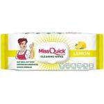Miss Quickline Универсални почистващи влажни кърпи лимон 80 бр (7995)