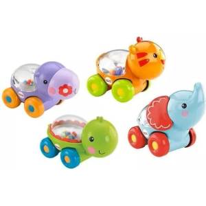 Mattel Fisher-Price: Подвижни дрънкалки с животни - различни видове (BGX29) Проходилка