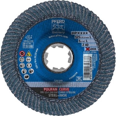 Pferd lamelový brúsny kotúč 125 mm 67689063