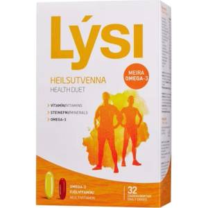 Lysi Health Duet | Omega-3 & Multivitamins [4 x 16 капсули]