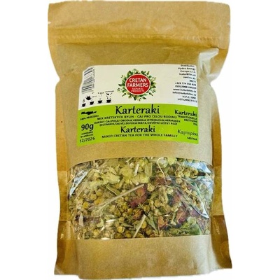 CRETAN FARMERS Bylinný čaj směs Karteraki doypack 90 g