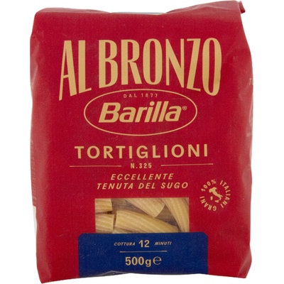 Barilla Al Bronzo Tortiglioni n°325 pasta 500g