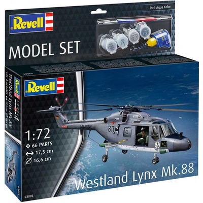Revell Plastic ModelKit vrtulník 03805 Westland Lynx 1:72