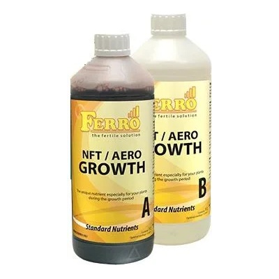Ferro OSMOSIS NFT/Aero Grow A + B 1L - основен минерален тор за растеж