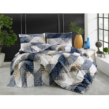 Brotex flanel obliečky Laris blue 220x240 70x90