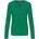 Kariban v-neck k382 / Дамска тениска с дълъг ръкав - кели зелено s (20k38252001)