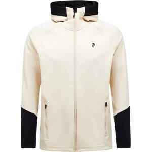 Peak Performance Мъжко поларено яке Peak Performance Rider Essentials Zip Hood Fleece jacket - Sand Fog (005-6184-0613)