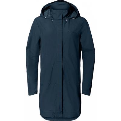 Vaude Дамско водоустойчиво яке Vaude Women's Mineo 2.5L Coat Waterproof jacket - Dark Sea - размер 44 (EU) (102-3488-0216)
