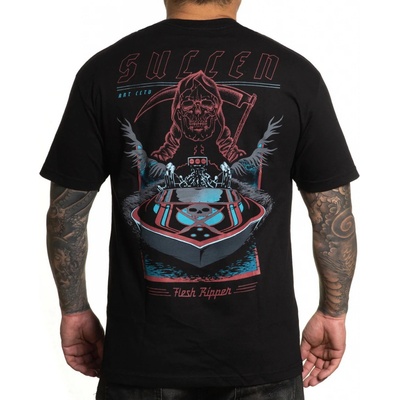 Sullen hardcore tričko Flesh Rippers čierne
