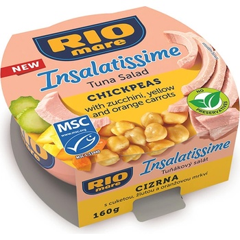 Rio Mare Insalatissime tuňákový salát s cizrnou 160 g