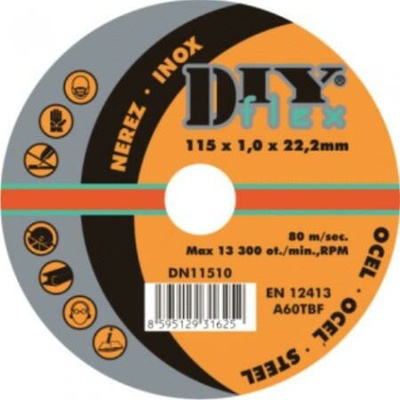 Diy Kotouč řezný 115 x 1 mm 11510