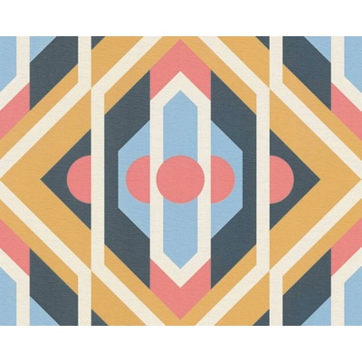 A.S. Création 395314 Vliesová tapeta na zeď Retro Chic rozměry 0,53 x 8,5 m